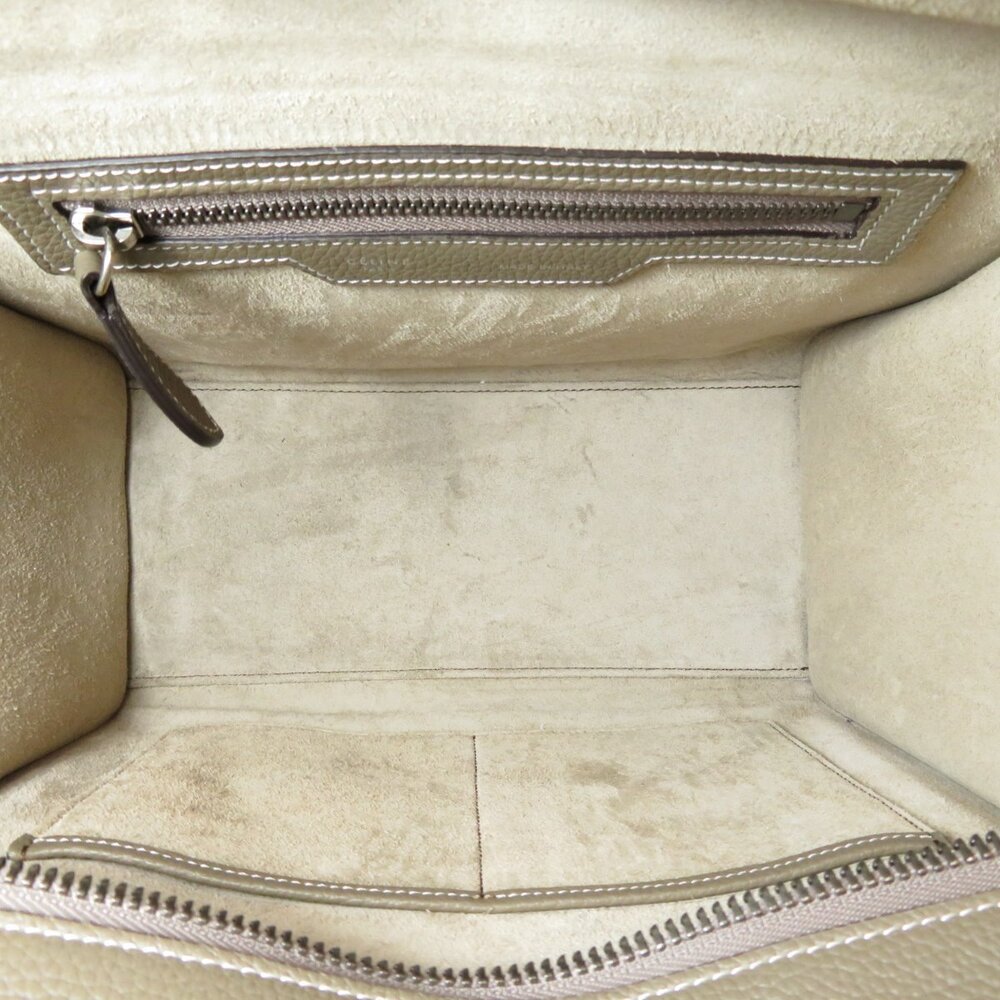 Celine Luggage 2way Leather Handbag Calfskin - Picture 5 of 11